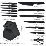 14-Piece Self-Sharpening Kitchen Knife Set