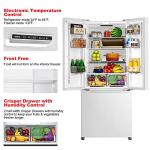 Galanz 3-Door French Door Refrigerator, 16 Cu Ft