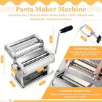 Hushee 8-Piece Pasta Maker Set with Accessories