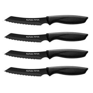 Ruffulon 4-Piece Stainless Steel Steak Knife Set
