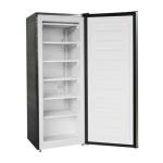 Stainless Steel Upright Freezer with Removable Shelves