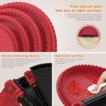 4 Pack Tortilla Sealers and Quesadilla Maker