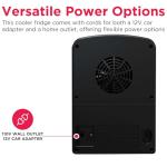 Frigidaire Mini Personal Fridge in Crocodile Finish