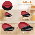4 Pack Tortilla Sealers and Quesadilla Maker