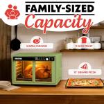 Gourmia 37QT French Door Digital Air Fryer Oven