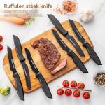 Ruffulon 4-Piece Stainless Steel Steak Knife Set