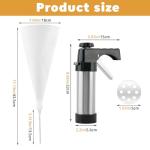 Churro Maker with 16 Discs & Cookie Press