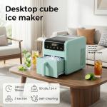 Portable Ice Cube Maker - 44Lbs Daily Output