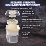 Small-Batch Greek Yogurt Maker with Date Reminder