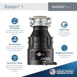 InSinkErator Badger 1 Garbage Disposal with Power Cord
