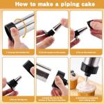 Churro Maker with 16 Discs & Cookie Press