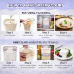 Small-Batch Greek Yogurt Maker with Date Reminder
