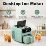 Portable Ice Cube Maker - 44Lbs Daily Output