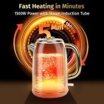 Retro 1.7L Electric Kettle with Thermometer