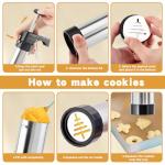 Churro Maker with 16 Discs & Cookie Press