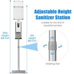 COSTWAY Automatic Hand Sanitizer Dispenser with Stand