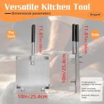 Heavy Duty 10 Inch Stainless Steel Tortilla Press