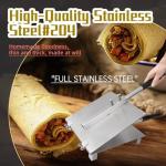 Heavy Duty 10 Inch Stainless Steel Tortilla Press