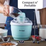 Elite Gourmet 1 Quart Automatic Ice Cream Maker