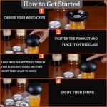 Dulzstud Rechargeable Electric Whiskey Smoker Kit