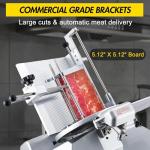 Automatic Electric Meat Slicer with 12-Inch Blade