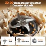 8-in-1 Nut Milk Maker with Self-Cleaning Function