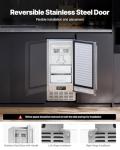 VEVOR Under Counter Nugget Ice Maker Machine