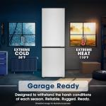 Sharp 24" Counter-Depth Bottom-Freezer Refrigerator