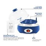 Elite Gourmet Electric Egg Cooker - 7-Egg Capacity