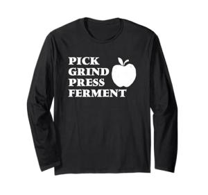 Funny Long Sleeve T-Shirt for Hard Cider Makers