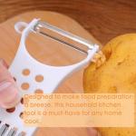 JLEivvi 2-Piece Multifunctional Kitchen Peeler Set