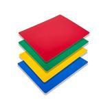 Flexible 4-Color Cutting Board Mats Set