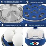 Elite Gourmet Electric Egg Cooker - 7-Egg Capacity