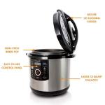 Megachef 12 Quart Digital Pressure Cooker with 15 Presets