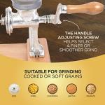 Corona Cast Iron Manual Grain Mill with Table