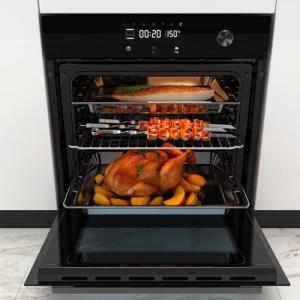 24 Inch Electric Wall Oven with 8 Functions