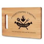 Personalized Bamboo Cutting Board for Dad