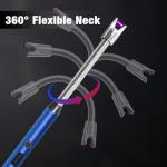 5 Pack Rechargeable Electric Arc Lighters with Flexible Neck