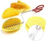 Stainless Steel Taco Shell Maker with Tongs
