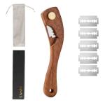 Uswin Wooden Dough Scoring Tool with 5 Blades