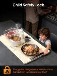 Electric Food Warming Mat with Timer and Settings