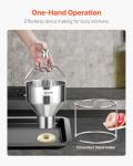 VEVOR Manual Donut Depositor with Adjustable Thickness