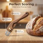 Uswin Wooden Dough Scoring Tool with 5 Blades