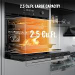 24 Inch Electric Wall Oven with 8 Functions