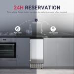 Commercial Under Counter Ice Maker - 80Lbs/Day