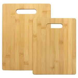 Bamboo Cutting Board Set - 2 Assorted Sizes