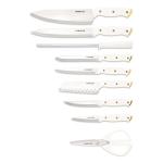 FARBERWARE 15-Piece High-Carbon Chef Knife Set