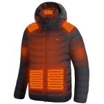 CHANGEOWN Unisex Heated Jacket with 15 Heating Zones