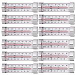 GERUSEA 12 Pack Fridge and Freezer Thermometers