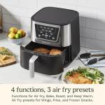 Cuisinart 6-Quart Air Fryer with 4 Functions